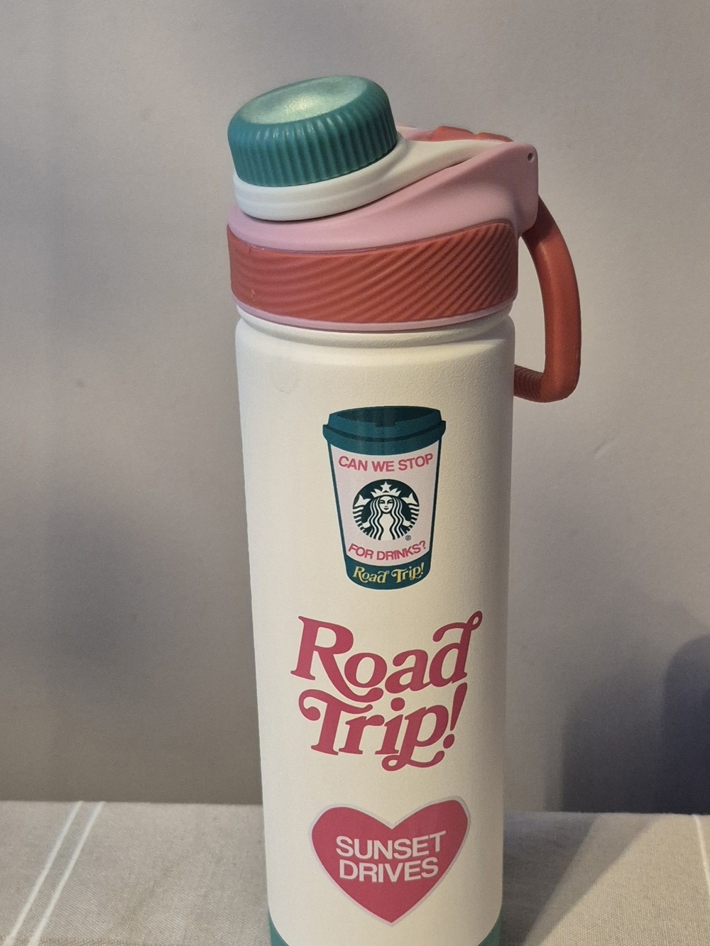 Starbucks × Dandy Travel Water Bottle